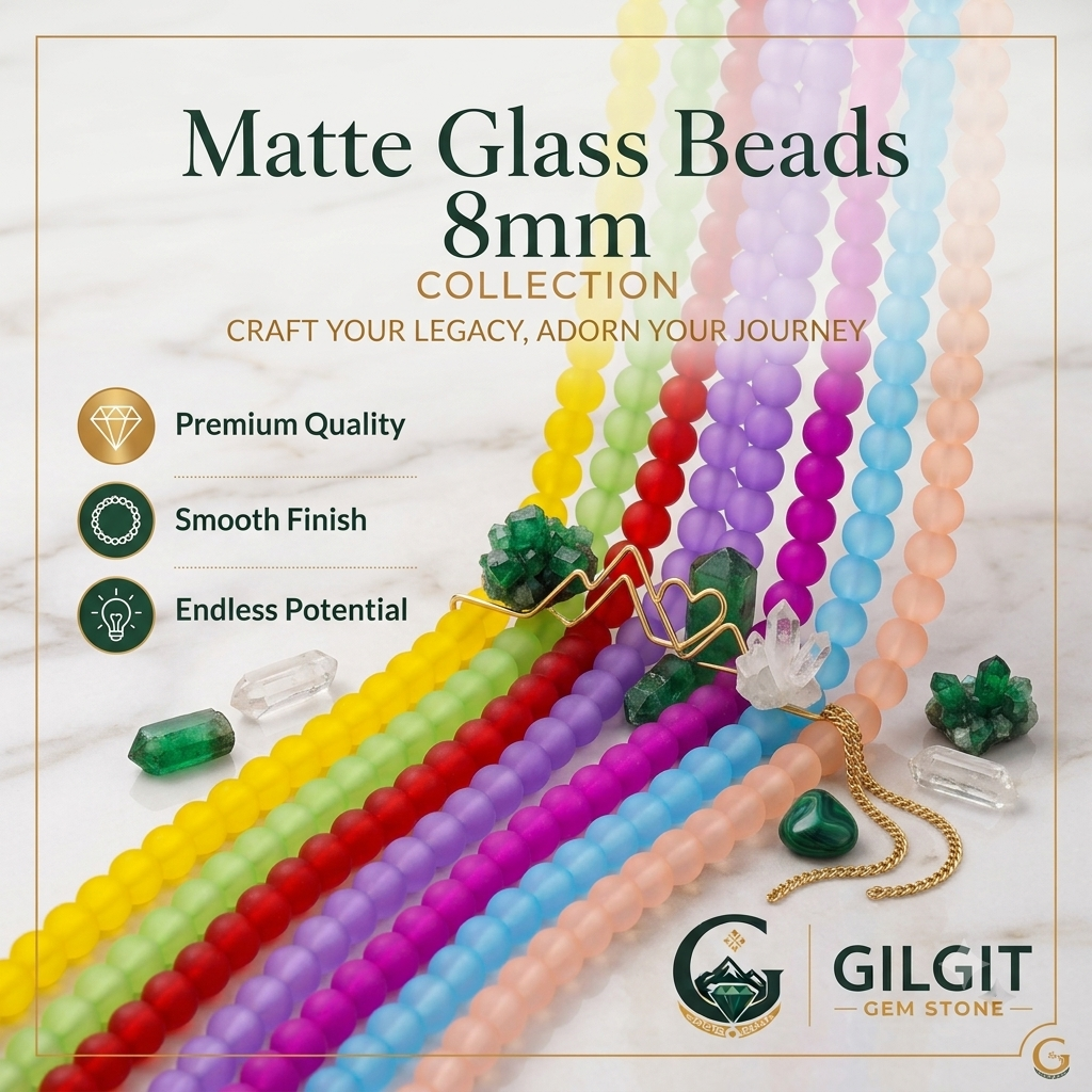 Matte Beads 8mm