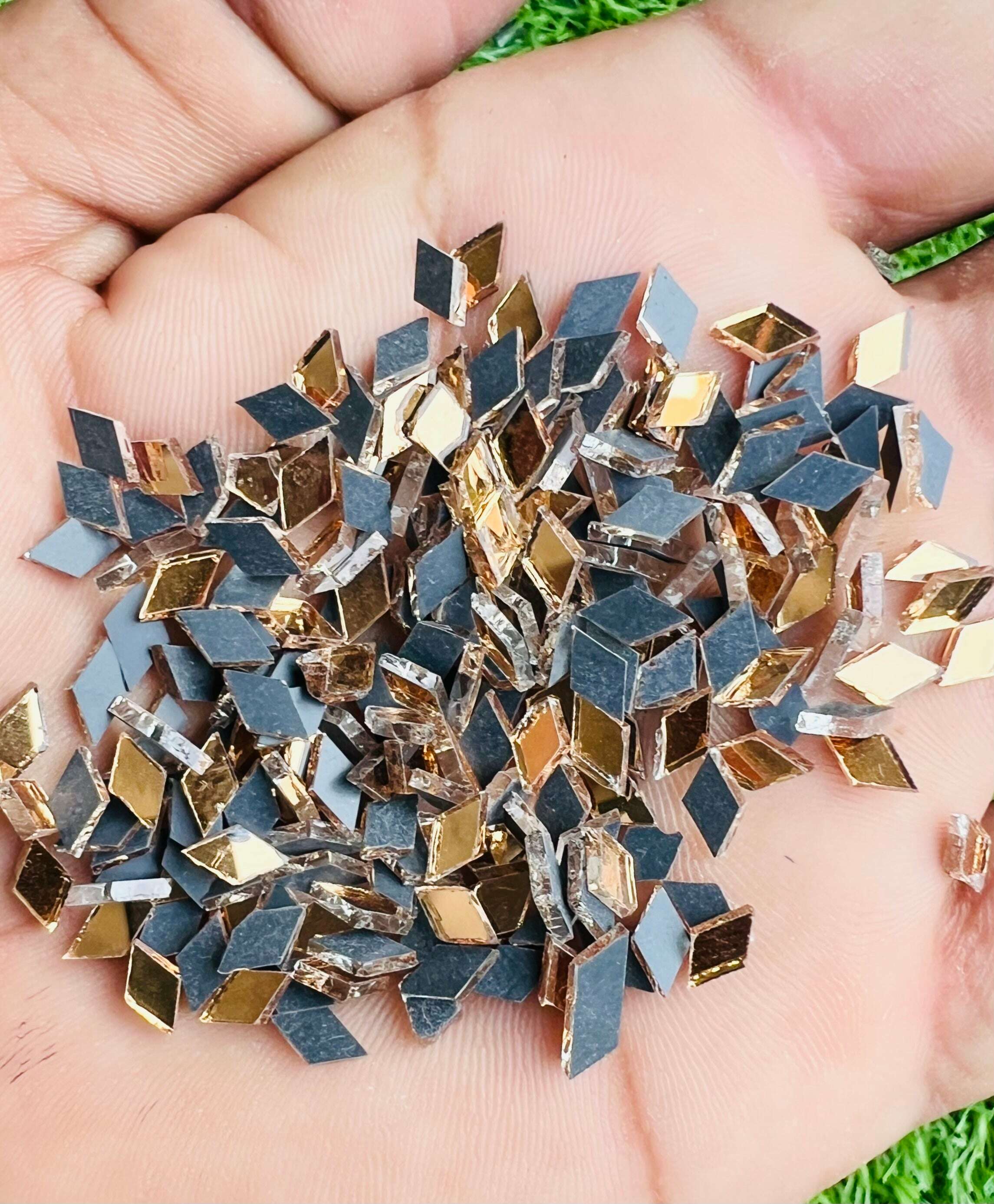 Golden Mirror 4x8mm