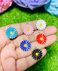 Flower Charms 6 pcs