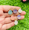 Charms 3d pendant 6 pcs