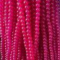 Plane glass beads 6mm