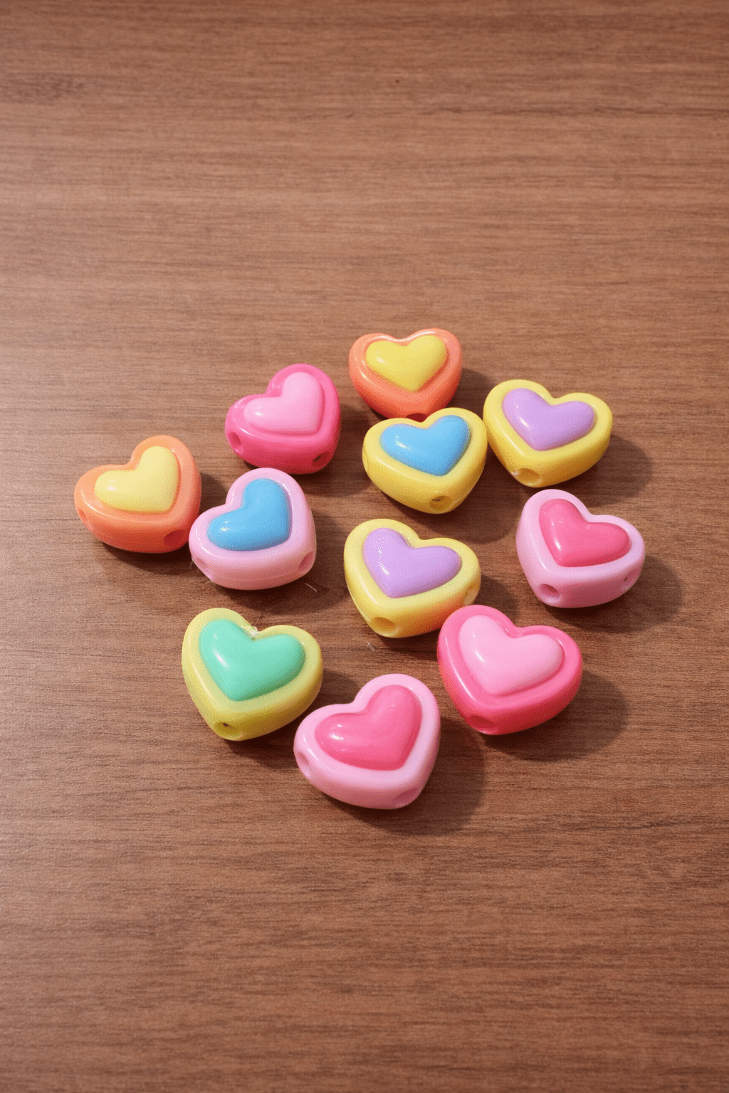 Candy Heart Beads
