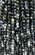 Marble Glass beads 8mm