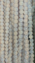 Multicolor glass beads 8mm