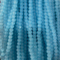 Plane glass beads 6mm