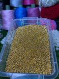 Golden beads 6mm