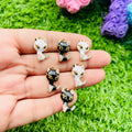 Charms 3d pendant 6 pcs