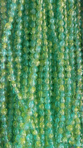 crack glass beads 8mm