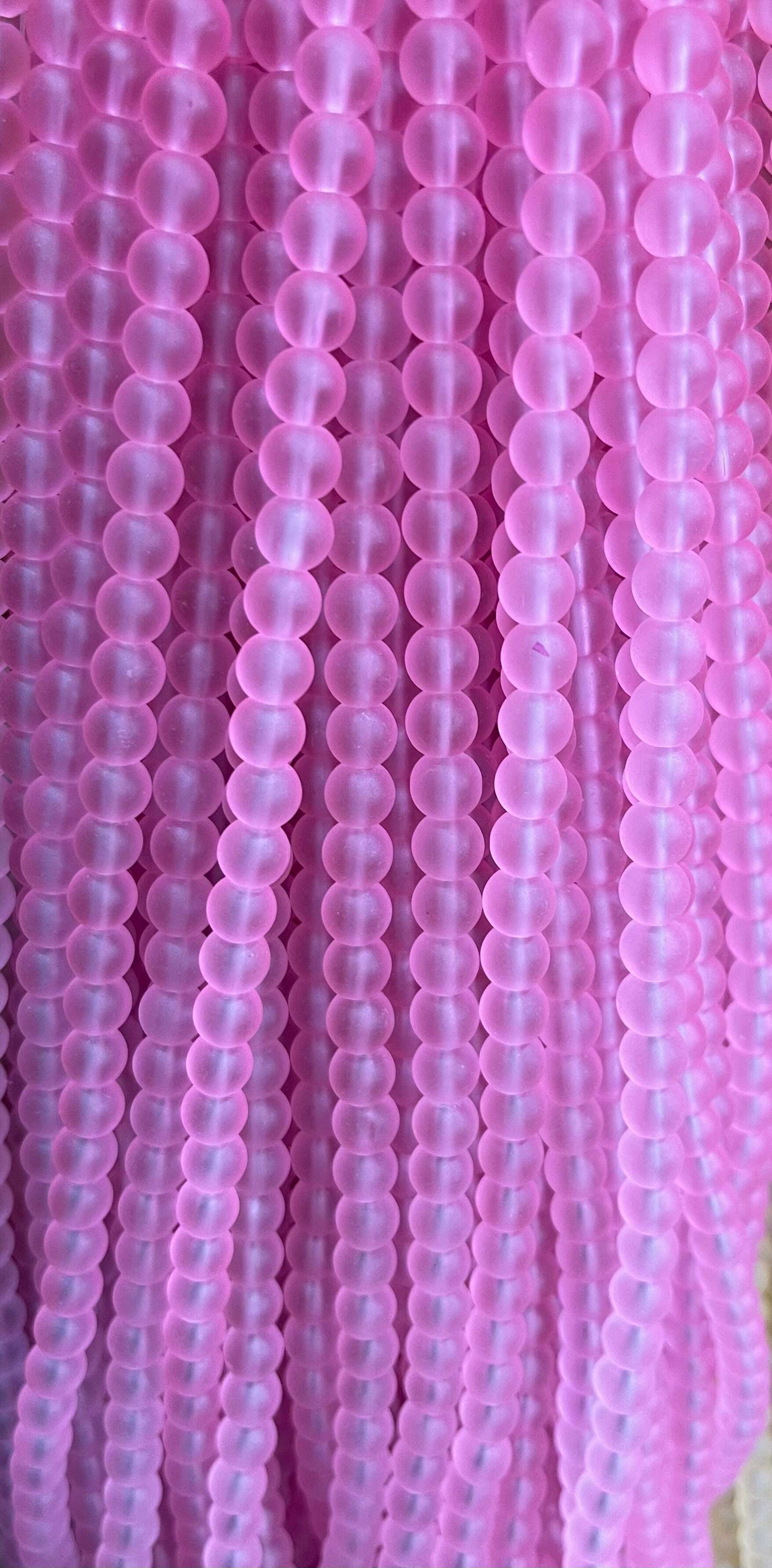matte beads 8mm