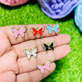 Butterfly Charms 6 pcs