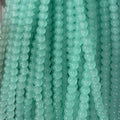 Plane glass beads 6mm