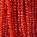 Plane glass beads 6mm
