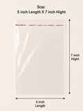 5x7inch packing Pouch