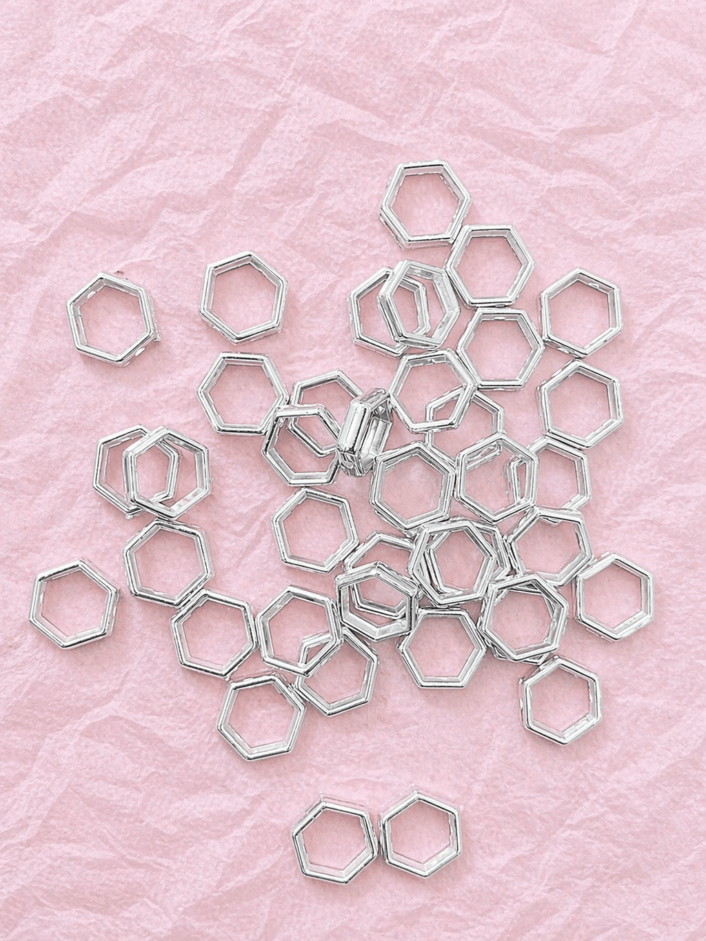 Hexagon Style Hollo Rings