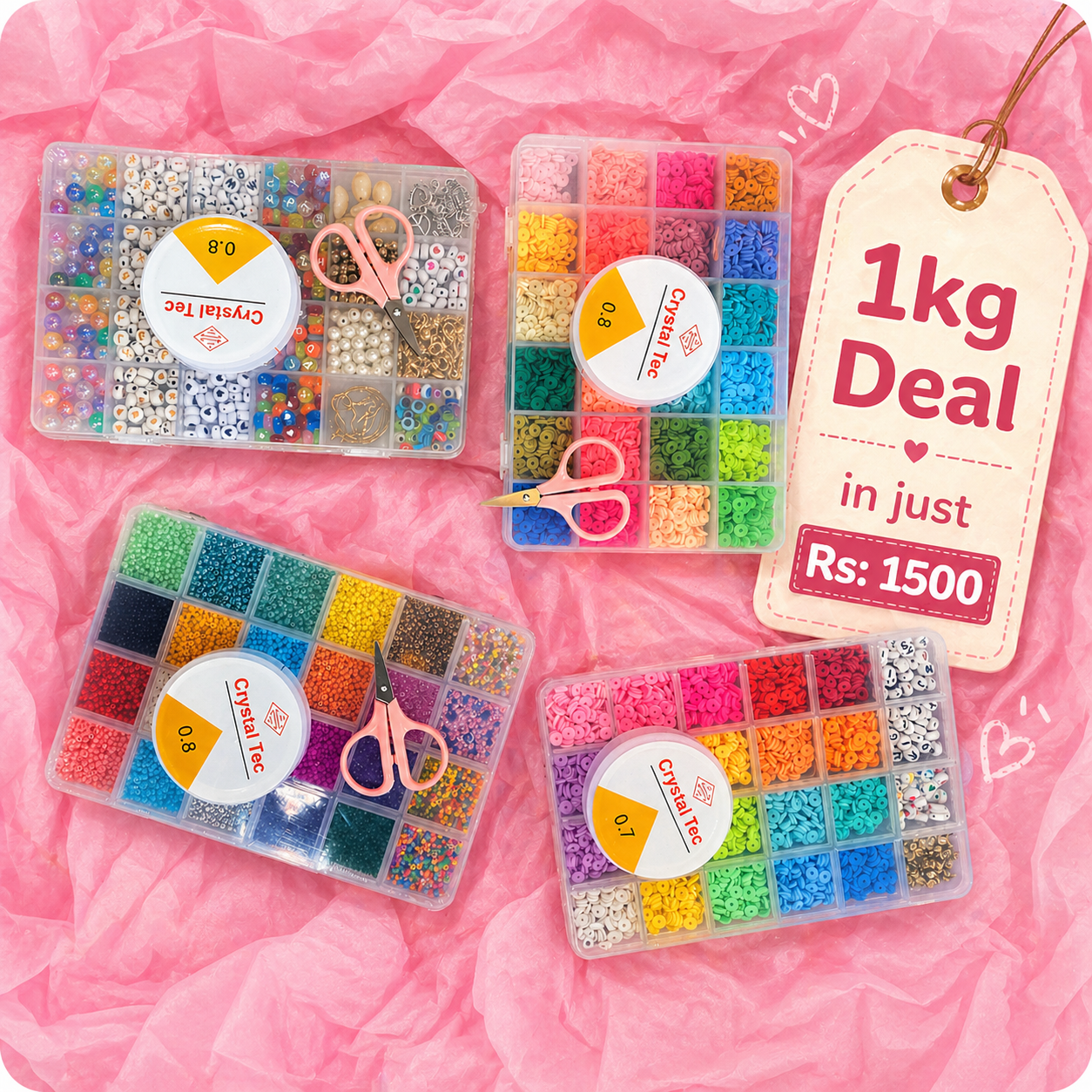 1kg Deal of Bracelet Kit