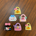 Acrylic Charms 6 pcs