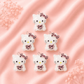 Acrylic Flower Charms (6 Pcs)