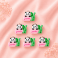Acrylic Flower Charms (6 Pcs)