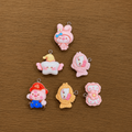 Acrylic Multi Charms (6 Pcs)