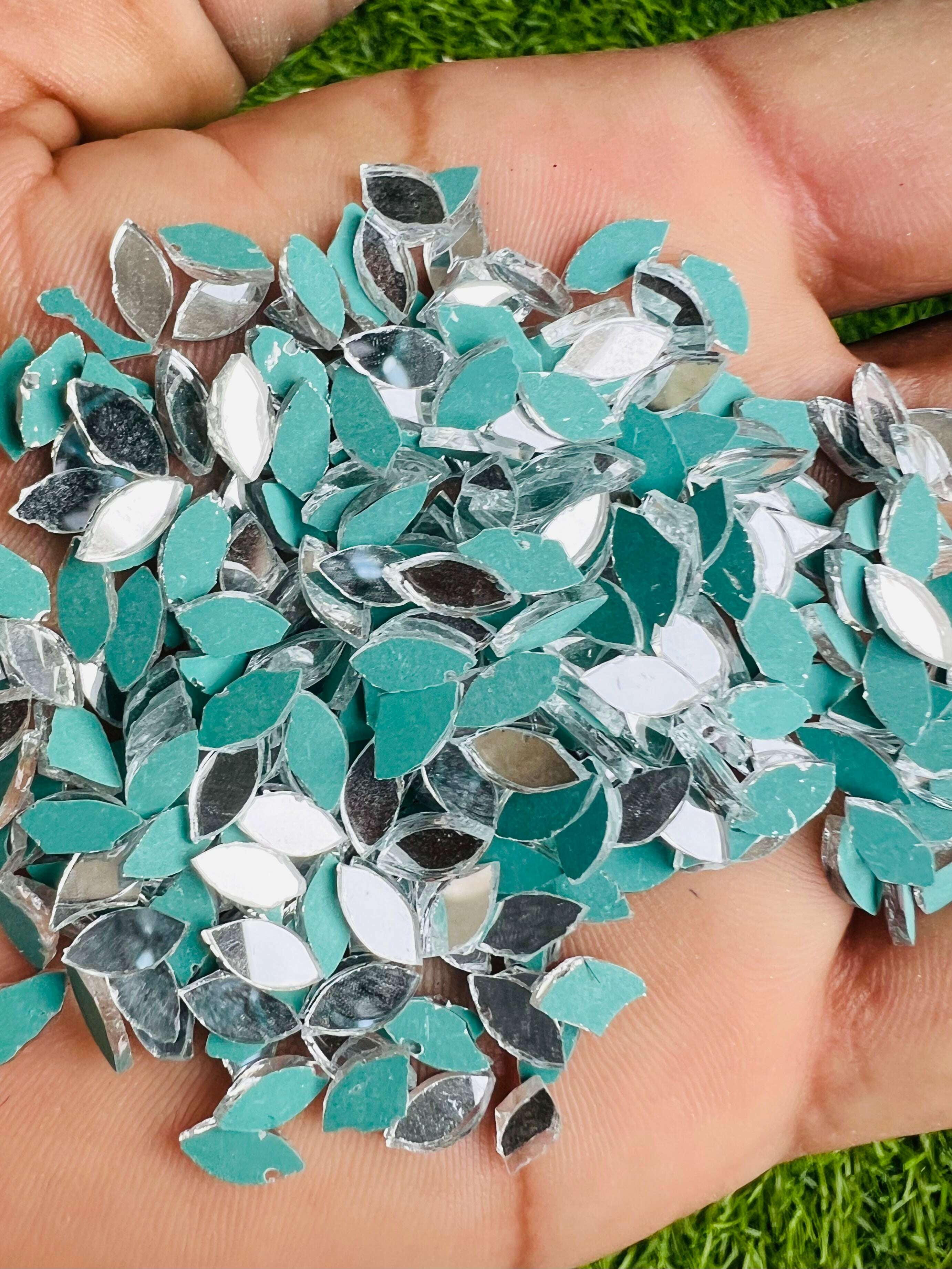 White Mirror 4x8mm