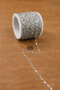 (06)_ Stainless 0.2x2x3mm Silver Chain