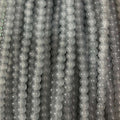 Plane glass beads 6mm