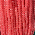 Plane glass beads 6mm