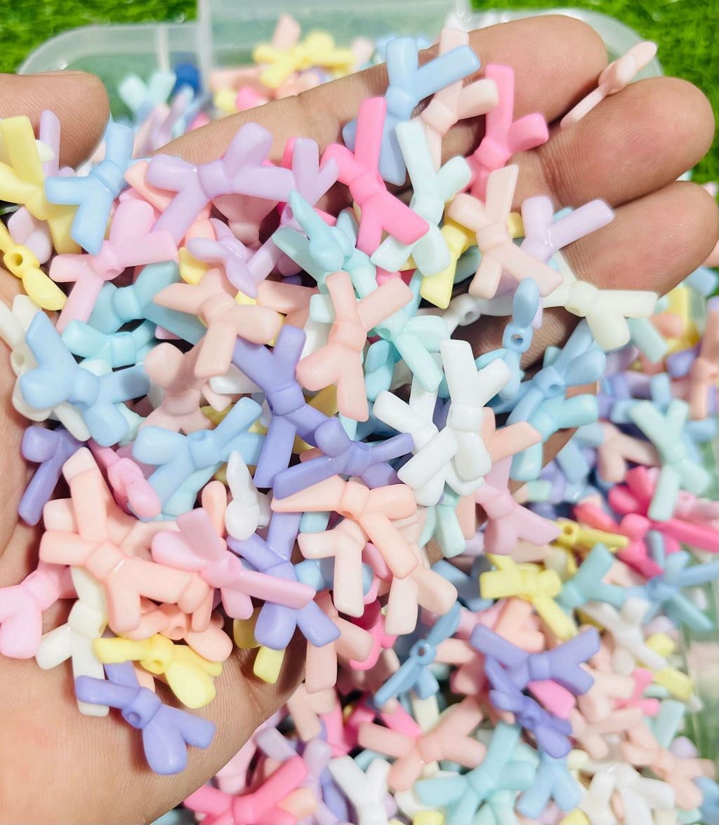 Matte Plastic Beads