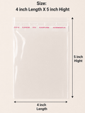 4x5 inch Packaging Pouch