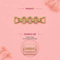 Gold Rhinestone Decorative Bag Connector