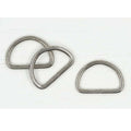 Silver D Hooks 1 pair